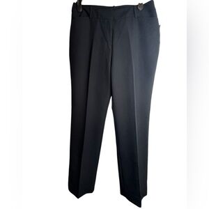 New Women Worthington Curvy Fit Black Trousers size 8
